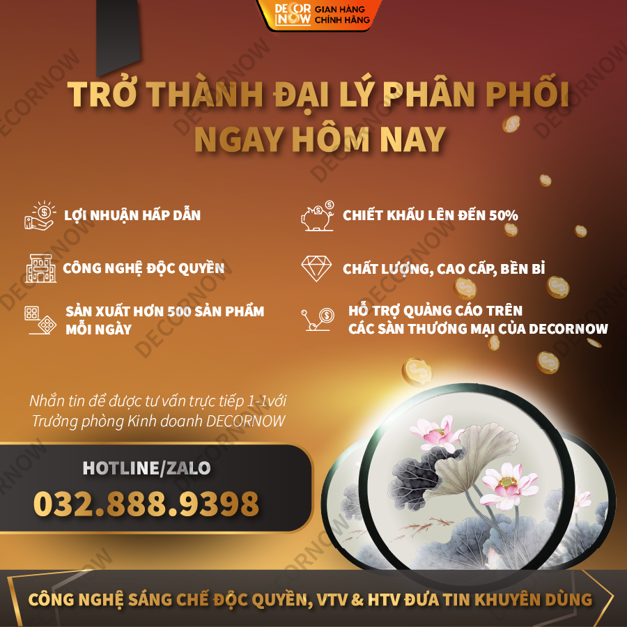 Đèn Hào Quang Phật DECORNOW, Tranh Trúc Chỉ Tròn Hiện Đại Hoa Sen, Trang Trí Ban Thờ Mẹ Quan Âm, Các Vị Phật 20,30,40 cm