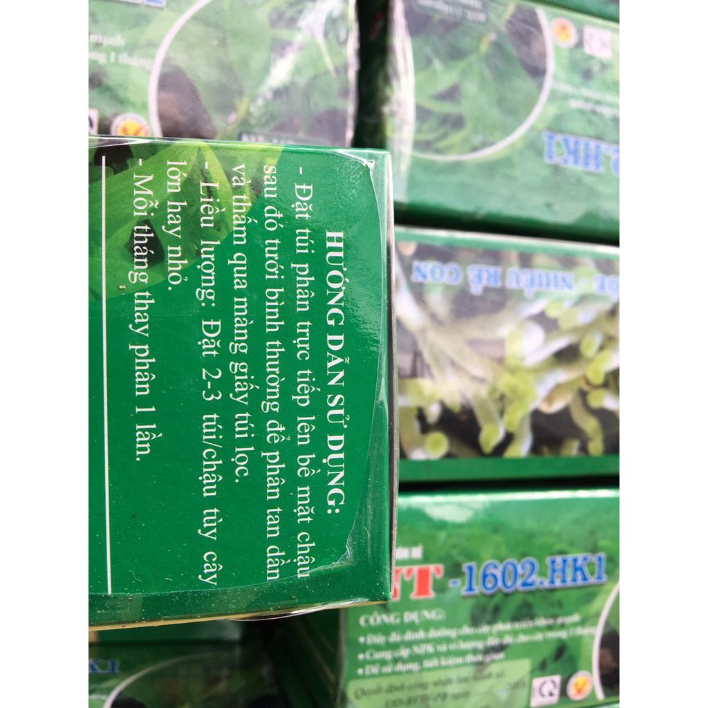 Thùng phân bón NT 1602 HK 1 30 hộp x 20 túi lọc
