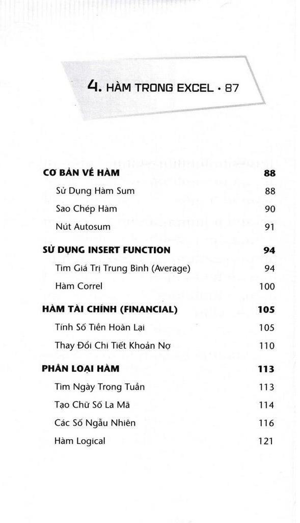 Tin Học Văn Phòng - Công Thức Và Hàm Excel