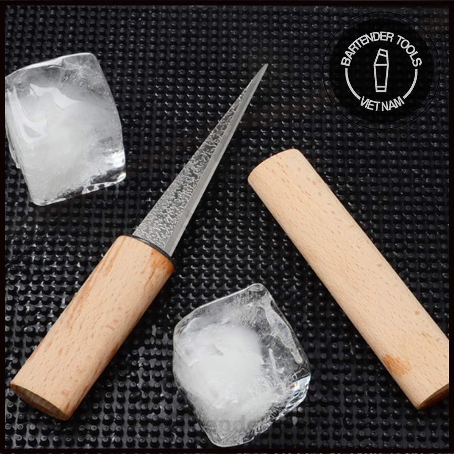 Dao cắt đá băng tạo hình - Ice knife ( bartender tools)