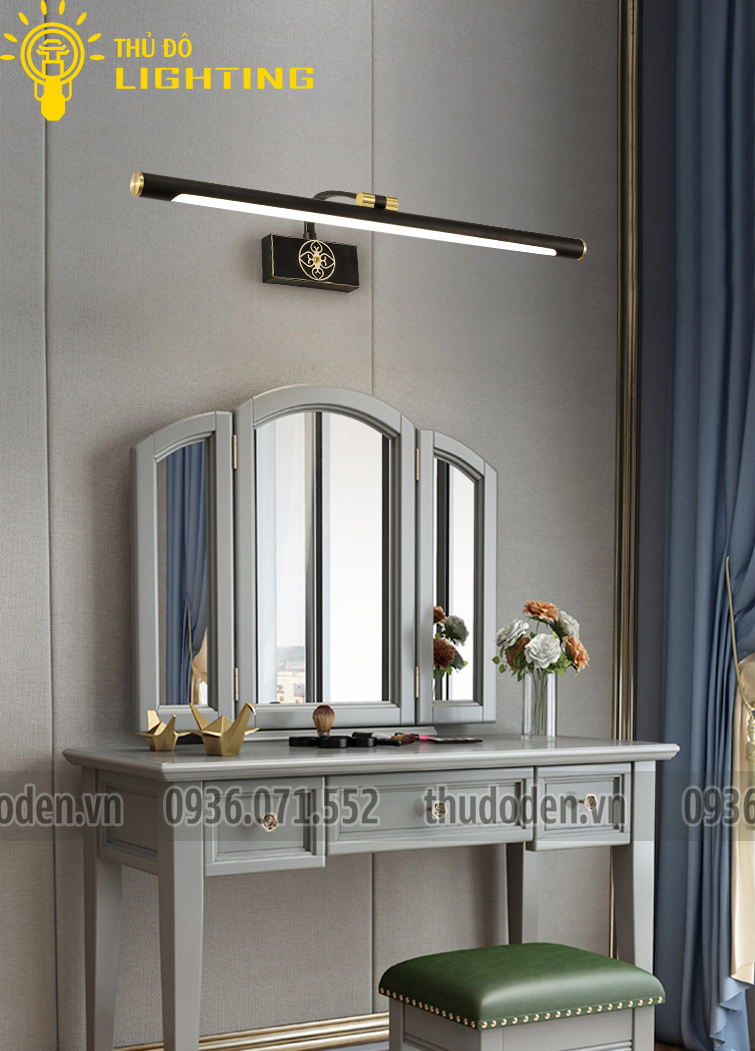 Đèn Hắt Tranh, Soi Tranh và gương, Trang trí Tường Kim Đăng 2243, phong cách Hiện Đại, kích thước 60cm, chế độ LED vàng 11W