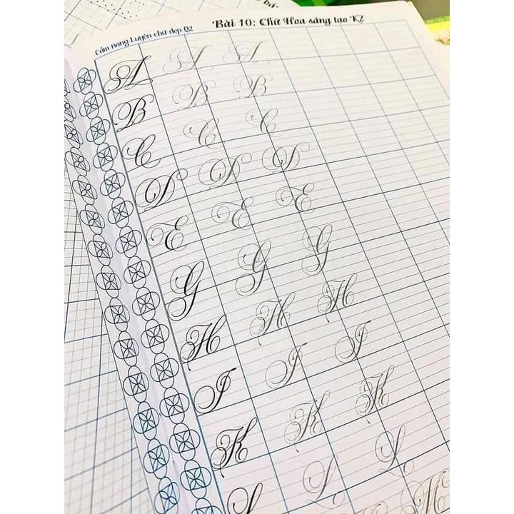 Vở Cẩm nang luyện chữ đẹp