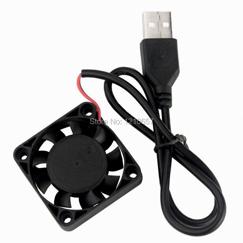 500pcs/lot Gdstime 40mm Mini USB Fan 5V 40x40x10mm 4010 4cm Laptop Computer PC Cooler Cooling Fans