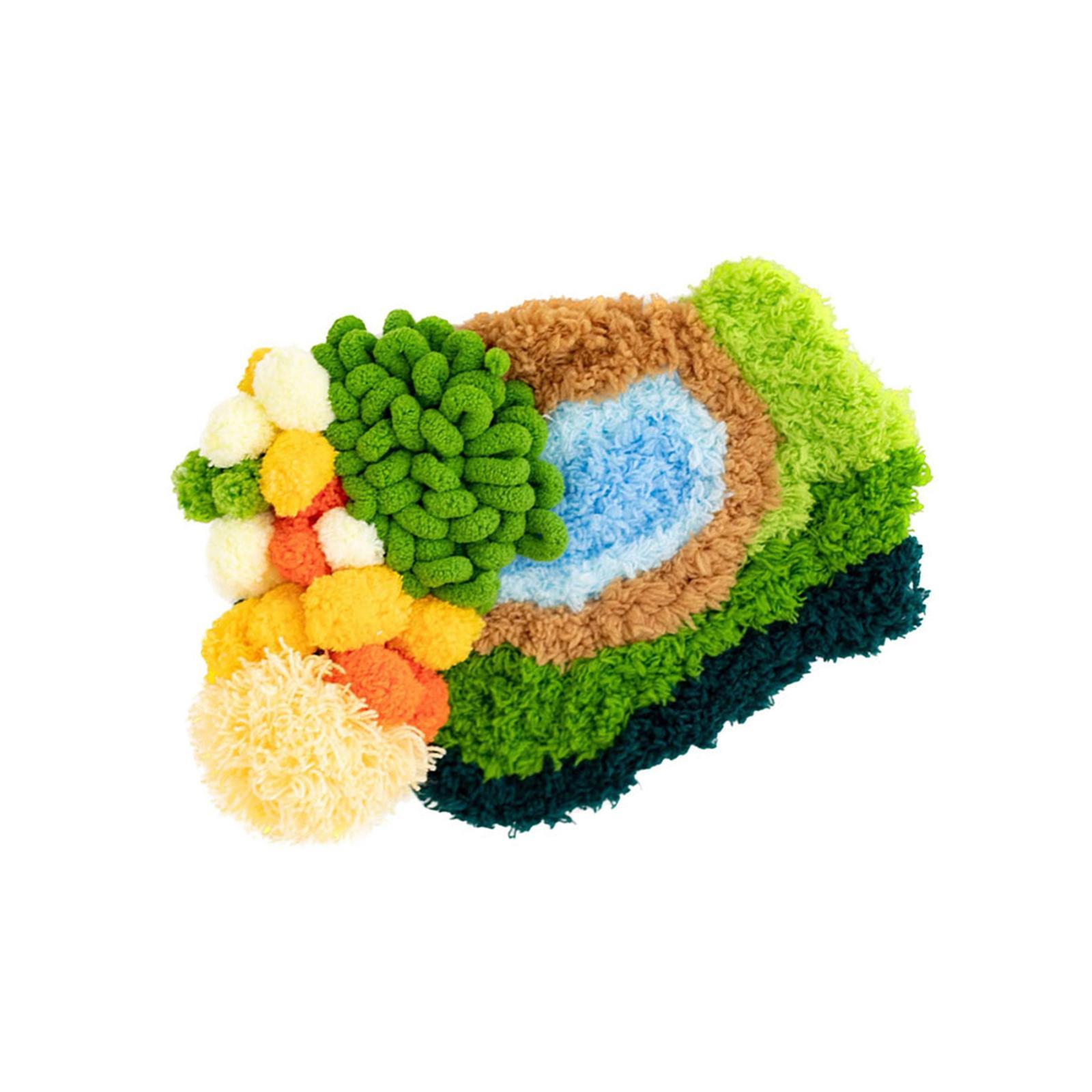 Punch Coasters Set Home Ornament Crafts DIY for Kids Beginners Adults