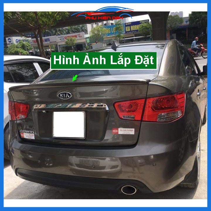 Đuôi gió sau xe liền cốp Kia Forte hàng mộc chưa sơn