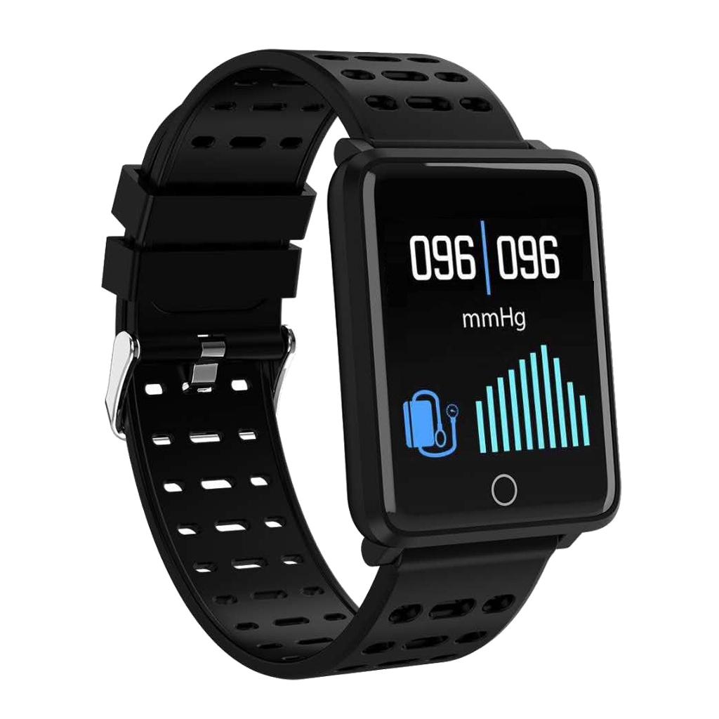1.44" 4.0 Smart Watch Heart Rate Monitor Blood Pressure 180mAh Men Women