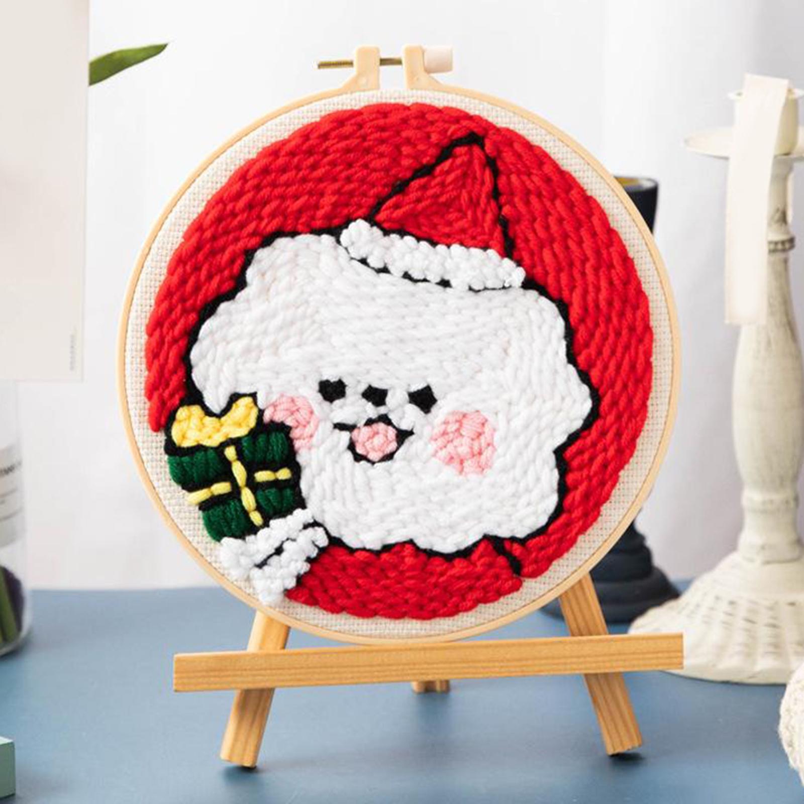 2 Set Embroidery Needle Kit Set Craft Tool Thread Punch Knitting Tools