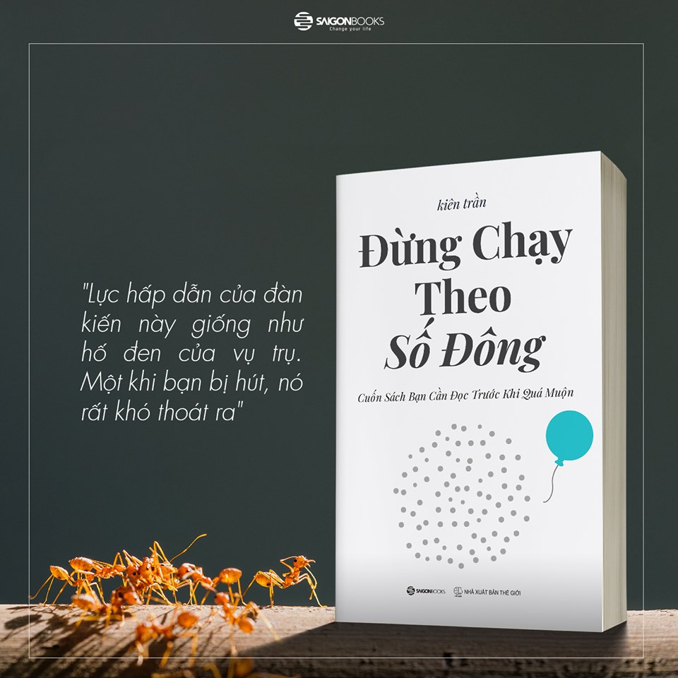 Bộ 3c Tác giả Kiên Trần: Đừng chạy theo số đông; Chuyến tàu một chiều không trở lại; Lập trình quỹ đạo cuộc đời 