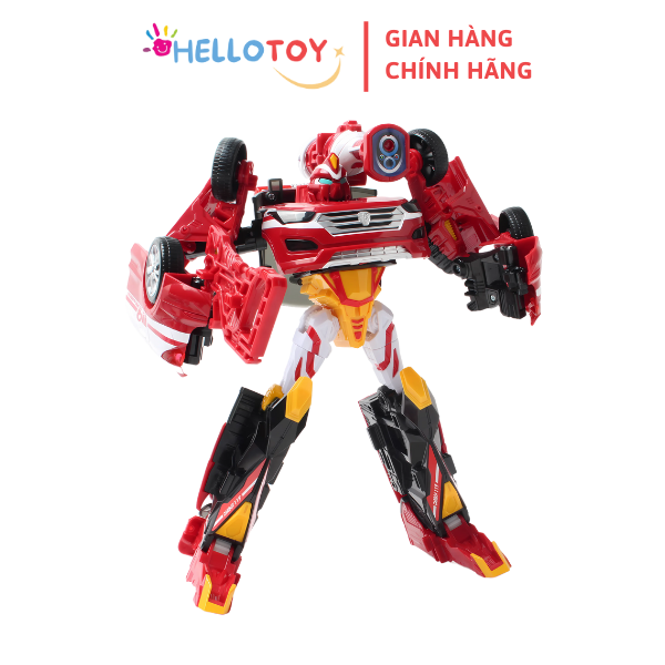 Đồ Chơi Mô Hình Lắp Ráp Xe Hơi Biến Hình Cỡ Lớn HELLO CARBOT ACE RESCUE