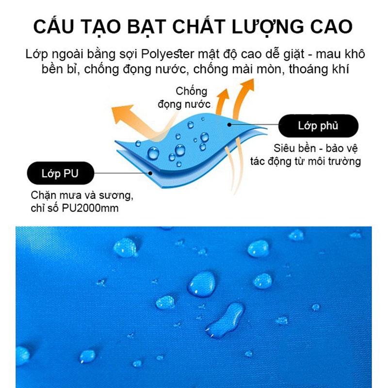 Tấm Tăng Dã Ngoại Chống Thấm, Chống Tia UV – Tăng Bạt Mái Che Vải Tốt Nhẹ Siêu Bền