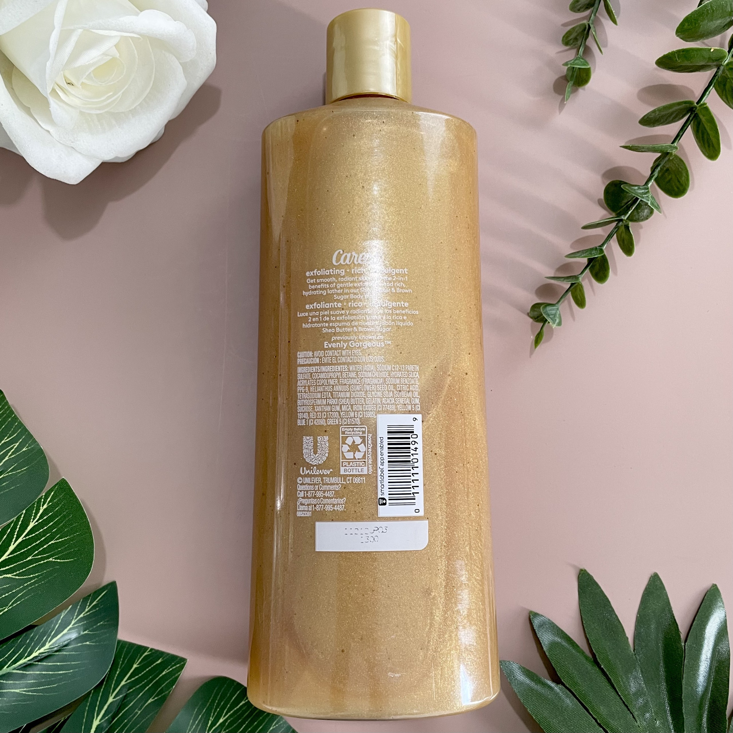 Sữa Tắm Caress Lưu Hương Nước Hoa Shea Butter And Brown Sugar 532ml Hàng Nhập Mỹ