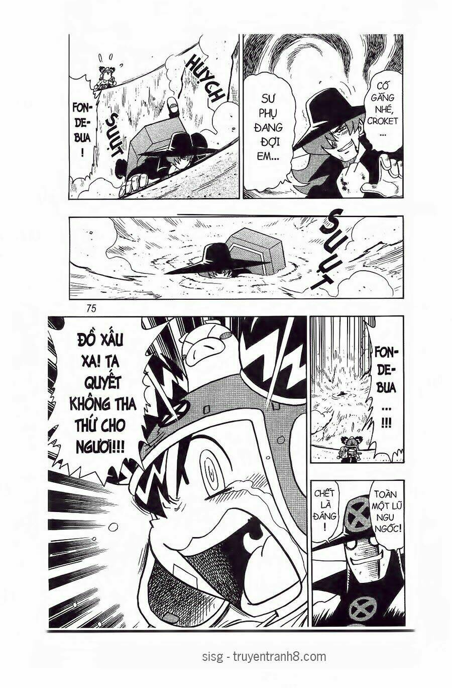 cuộc phiêu lưu của crocket chapter 7 34