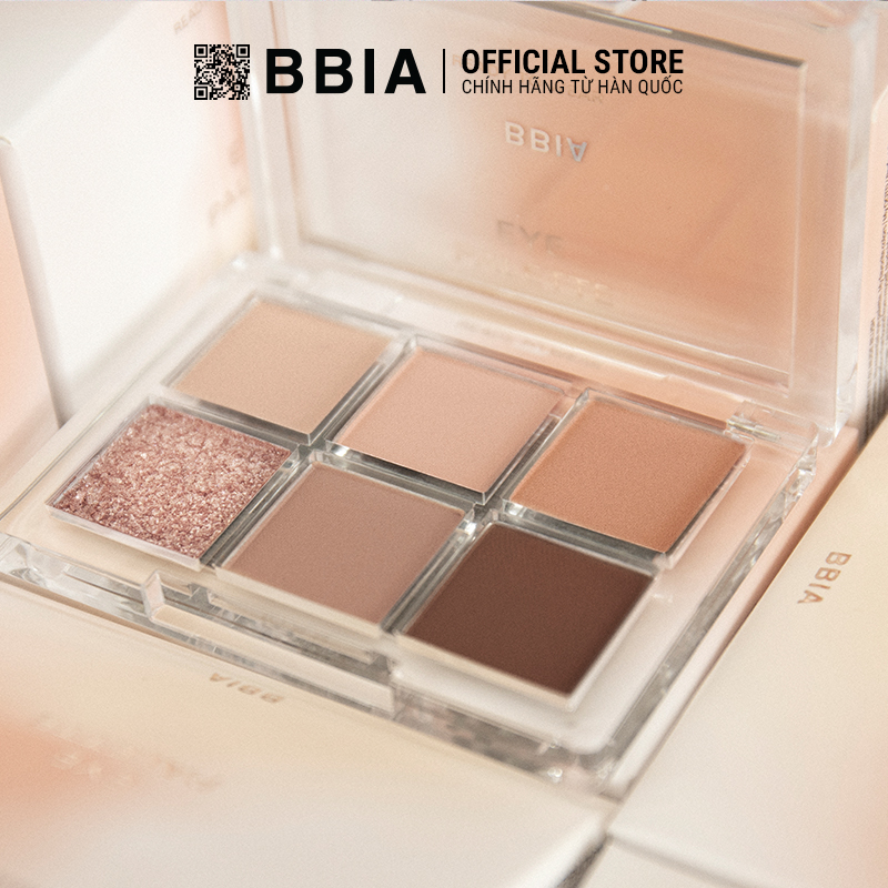 Bảng Màu Mắt Bbia Ready to Wear Palette (6 màu) 5g