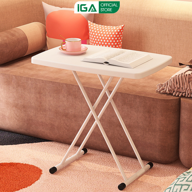 Bàn làm việc gấp gọn tuỳ chỉnh chiều cao siêu nhanh siêu nhẹ thương hiệu IGA - GN85