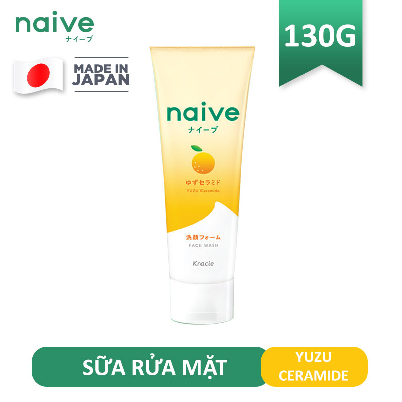 Sữa rửa mặt Kracie Naive Face Wash - 130g