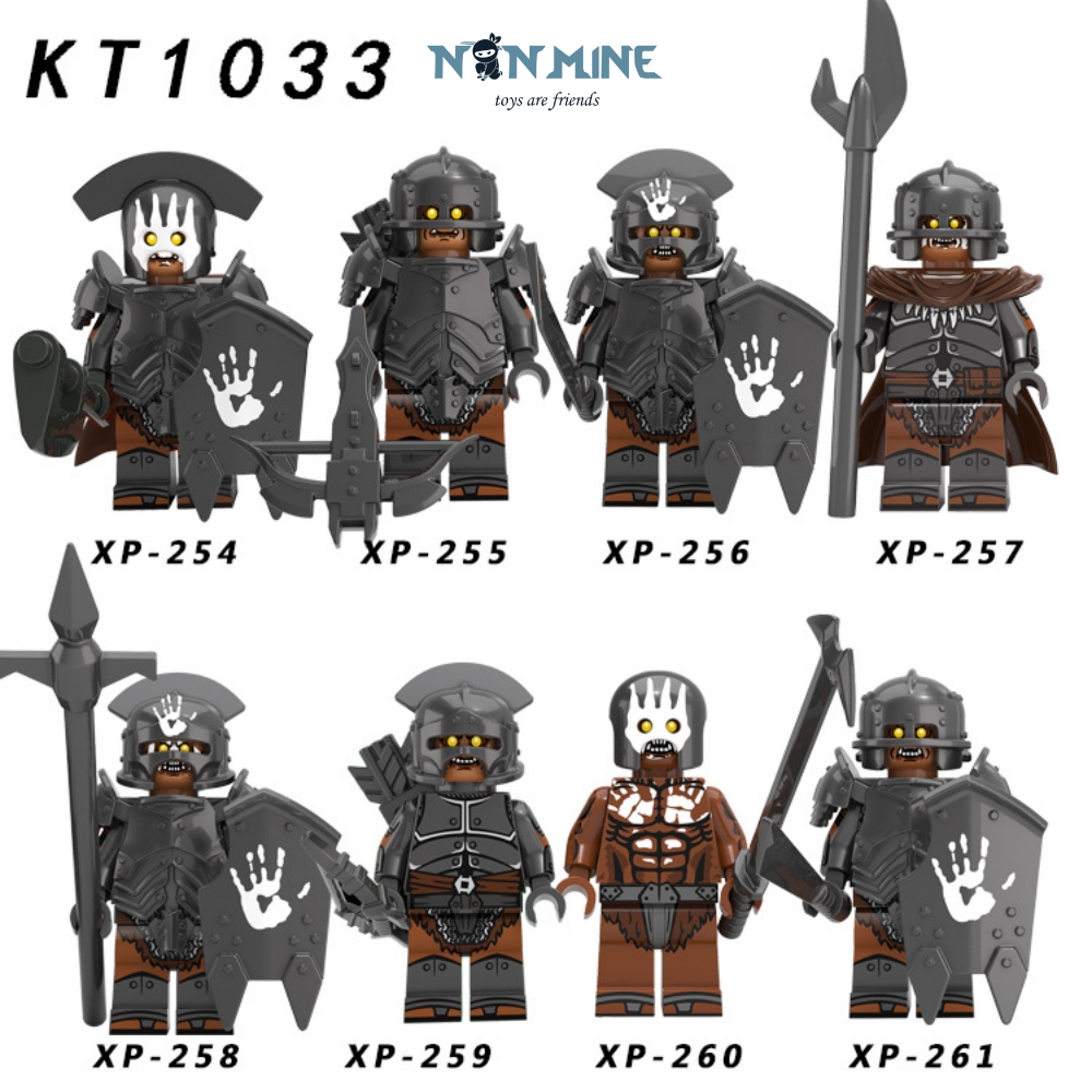 Minifigures Lính Lord Of The Ring Orc Uruk Phim Chúa Tể Những Chiếc Nhẫn KORUIT KT1033