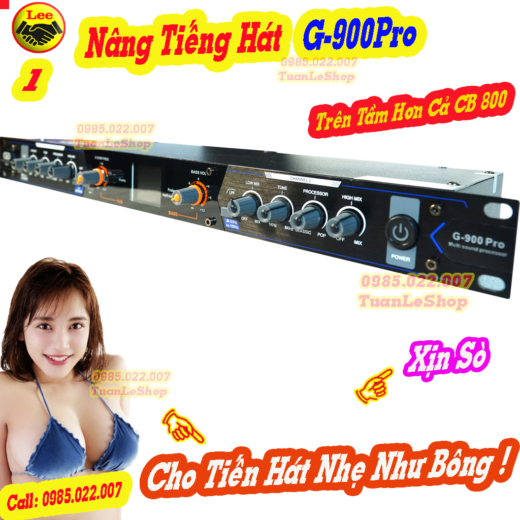 NÂNG TIẾNG HAT – C B 800 , HÀNG CAO CẤP CHO TIẾNG BASS CĂNG , TREBLE SÁNG, LỜI HAY