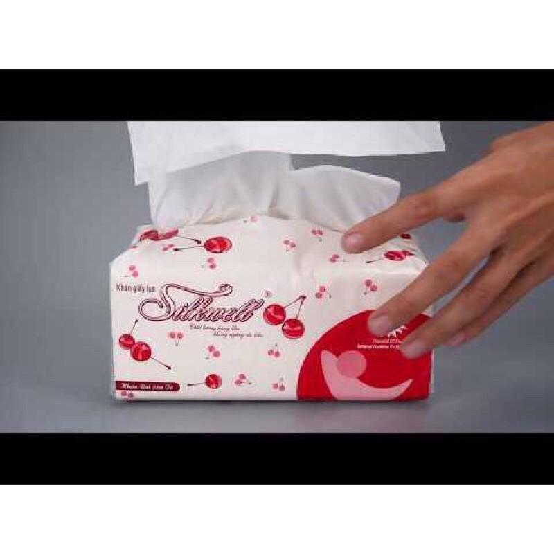 Giấy rút lụa Silkwell 280 tờ siêu dai