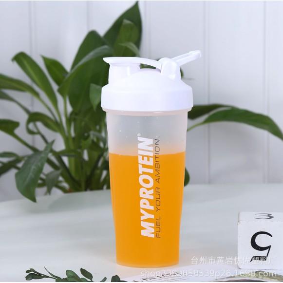 Bình lắc tập Gym, Bình Nước Thể Thao MYPROTEIN 601-700ML