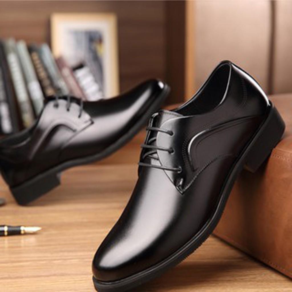 Giày da bò thật cao cấp nam thời trang 20395