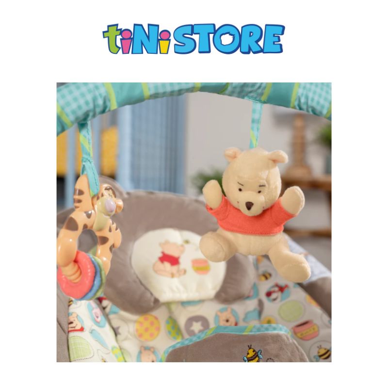 Nôi rung bập bênh có nhạc Winnie The Pooh Disney Baby