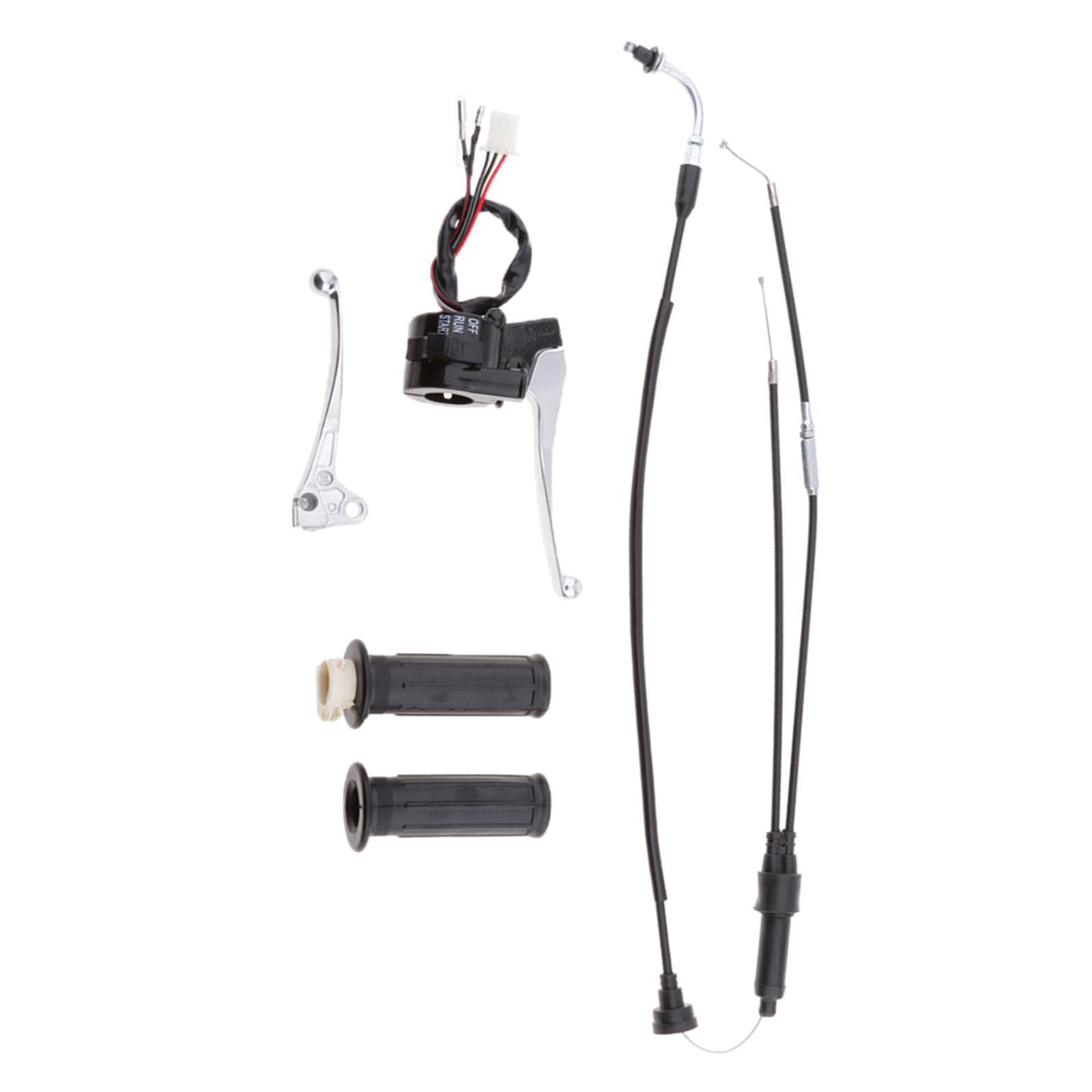 Twist Throttle Housing Switch Right ＆ Left Brake Lever for  PW50 PY50