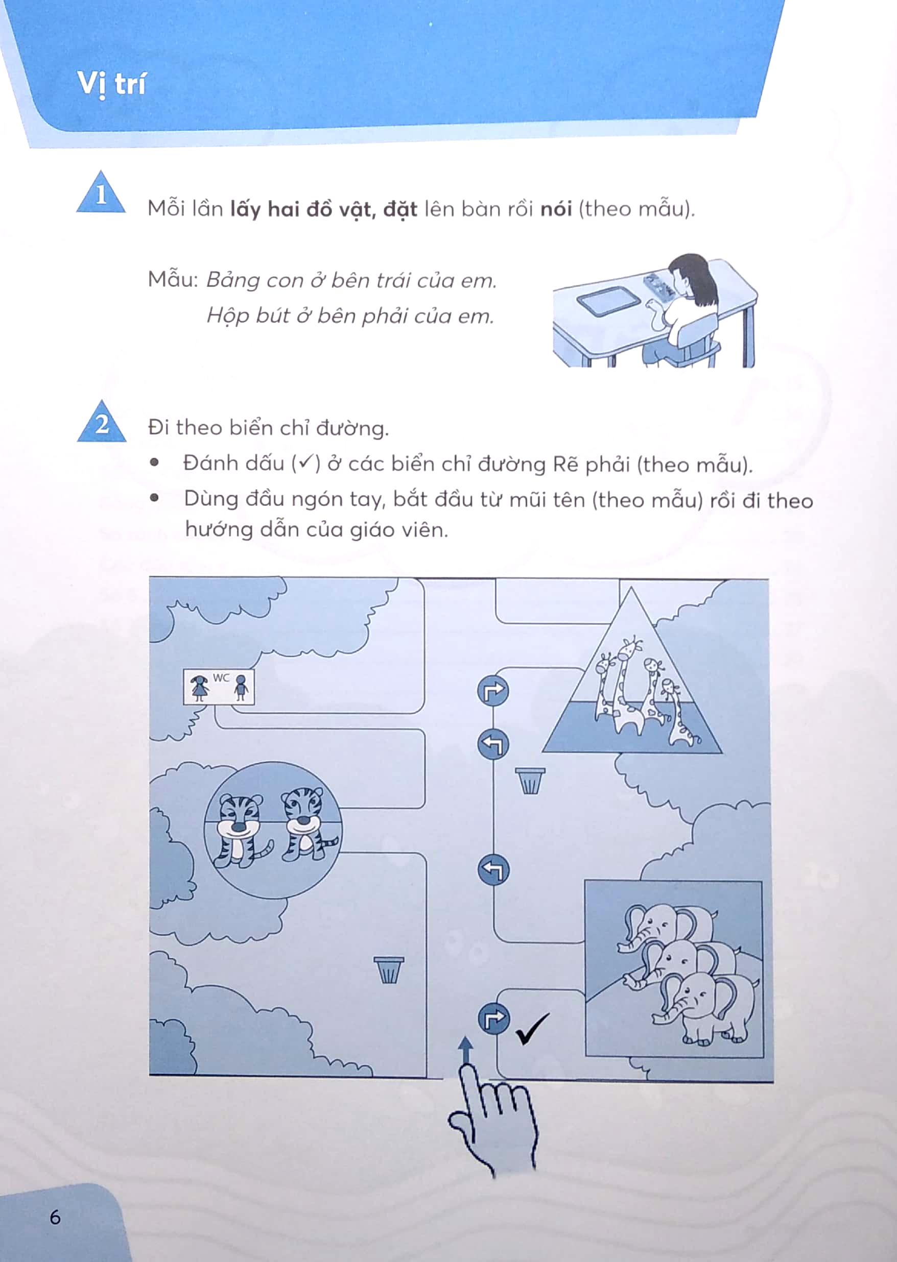 Vở Thực Hành Toán 1 - Tập 1 (Theo Bộ SGK Chân Trời Sáng Tạo) (2023)