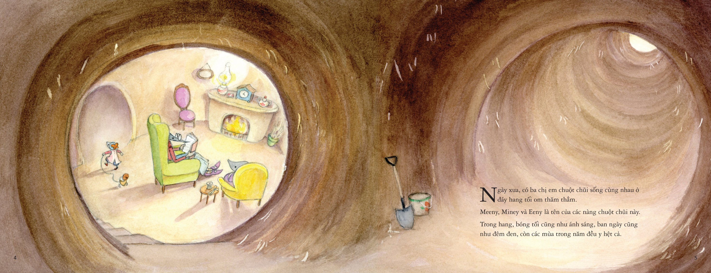 Sách Bước Ra Thế Giới Rực Rỡ - Các Nàng Chuột Chũi Eeny, Meeny, Miney