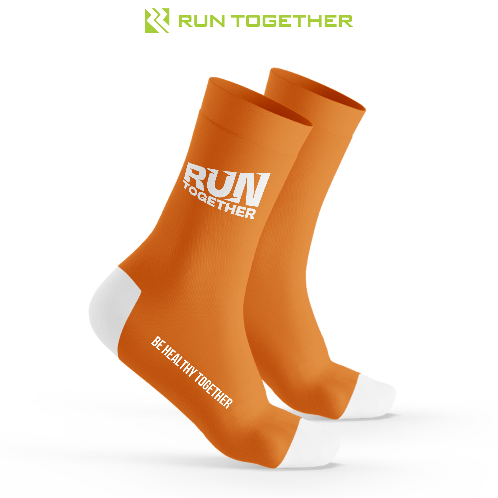 Tất Vớ Thể Thao Nam Nữ Chạy Bộ Chính Hãng Run Together Cotton Thấm Hút Mồ Hôi | Mẫu 01