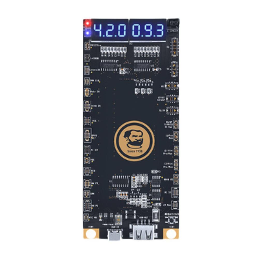 BA27 Battery Activation Detection Board 4.2V Regulated Output Real-time Output Voltage and Current Monitor Positive Negative Anodes Automatic Identification Compatible with iOS Android System