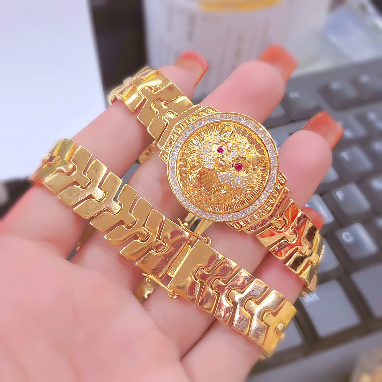 Lắc Tay Nữ Mạ Vàng 18K 151.20.11 - Mang Cực Sang Chảnh