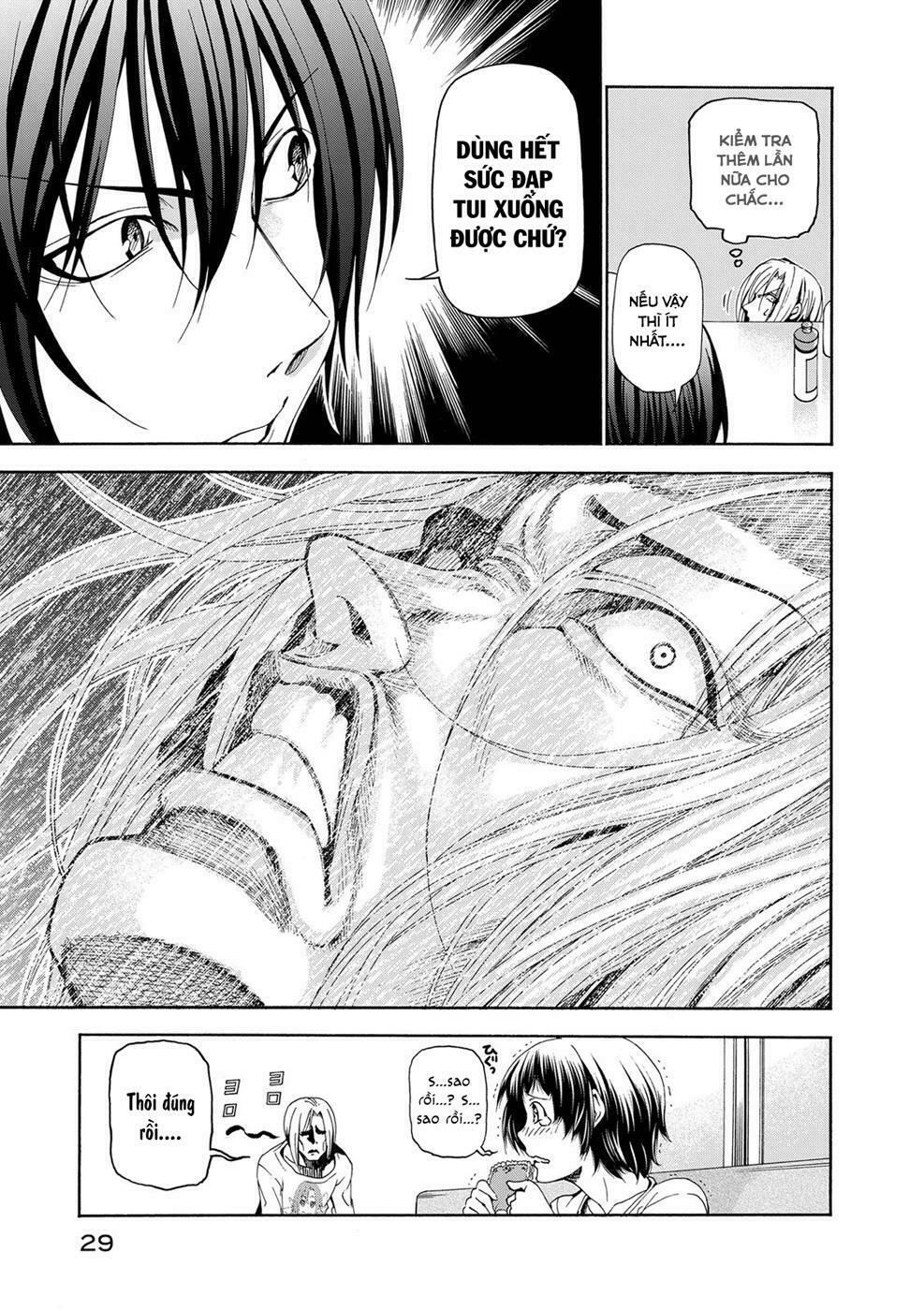 cô gái thích lặn - grand blue chapter 18 25