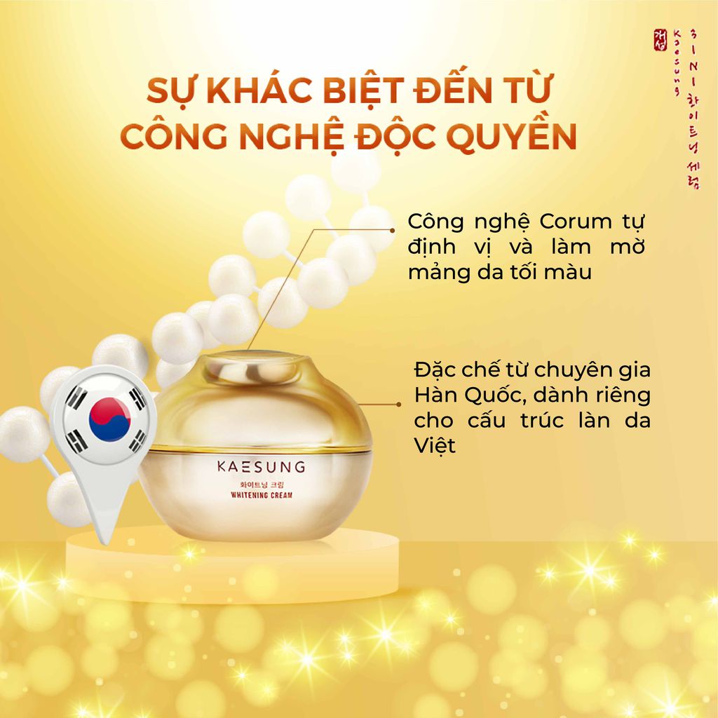 Kem Dưỡng Trắng Tái Tạo Da Kaesung Loveskin