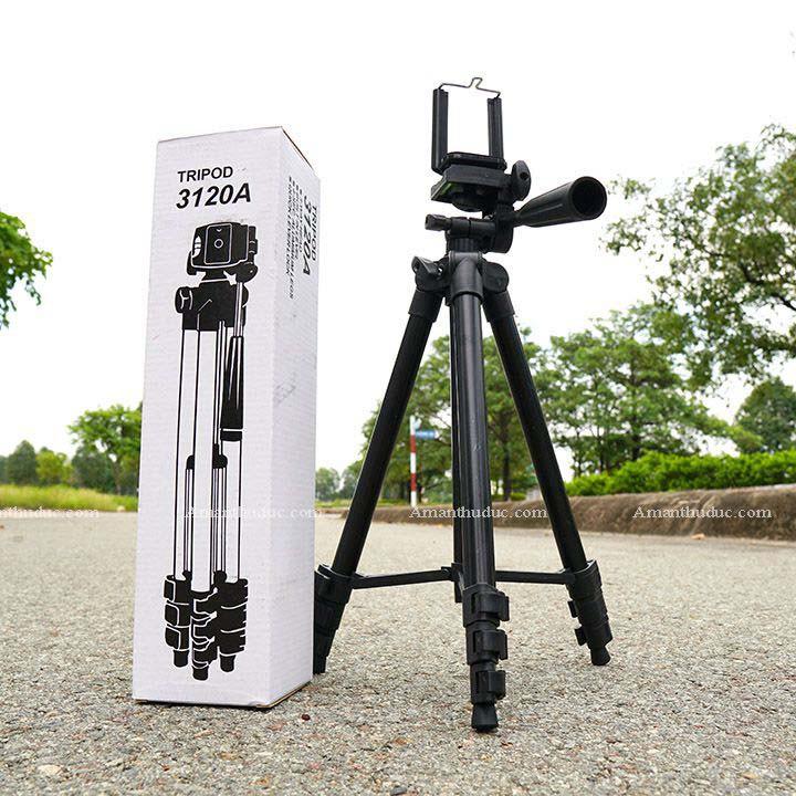 Gậy 3 chân chụp hình máy ảnh, điện thoại Tripod TF - 3120 loại tốt