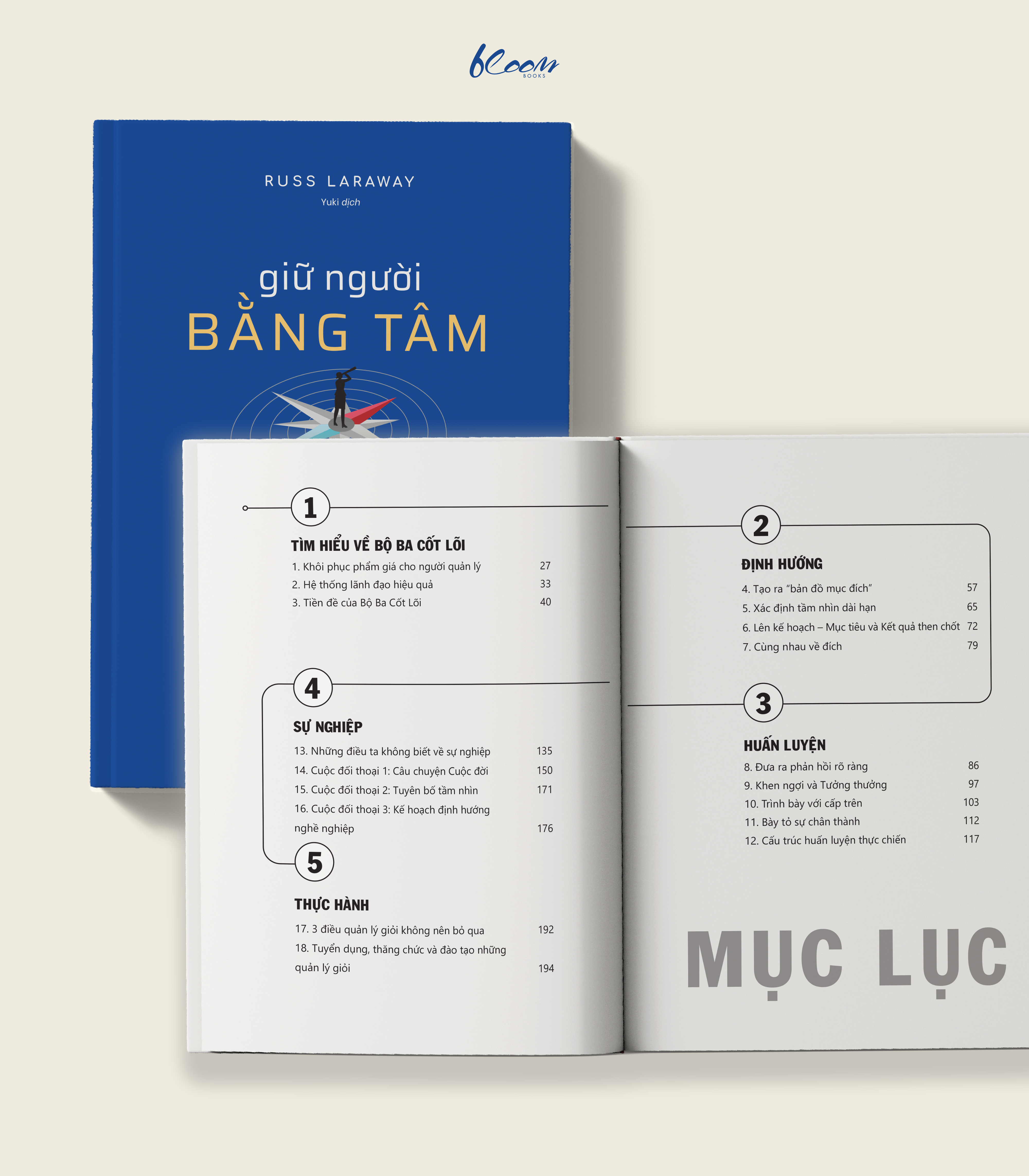 Sách - Giữ Người Bằng Tâm - Dẫn Dắt Bằng Tầm