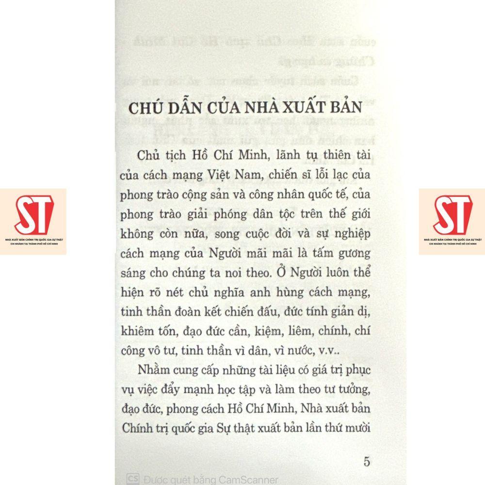 Sách - Học Chủ Tịch Hồ Chí Minh - Chúng Ta Học Gì - NXB Chính Trị Quốc Gia