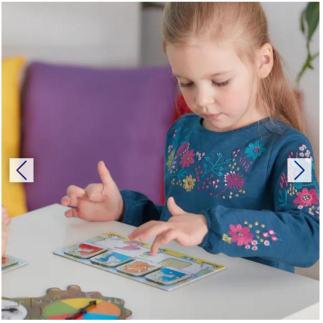 Trò chơi trí tuệ Dirty Dinos - Orchard Toys giúp trẻ phát triển kỹ năng quan sát, nhận biết màu sắc