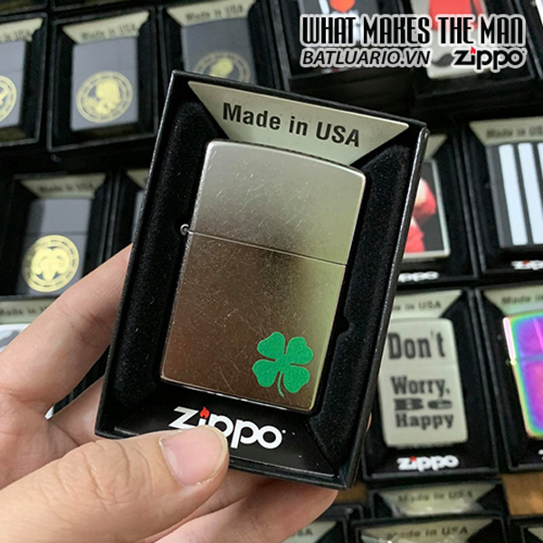 Bật Lửa Zippo 207 Lucky Clover