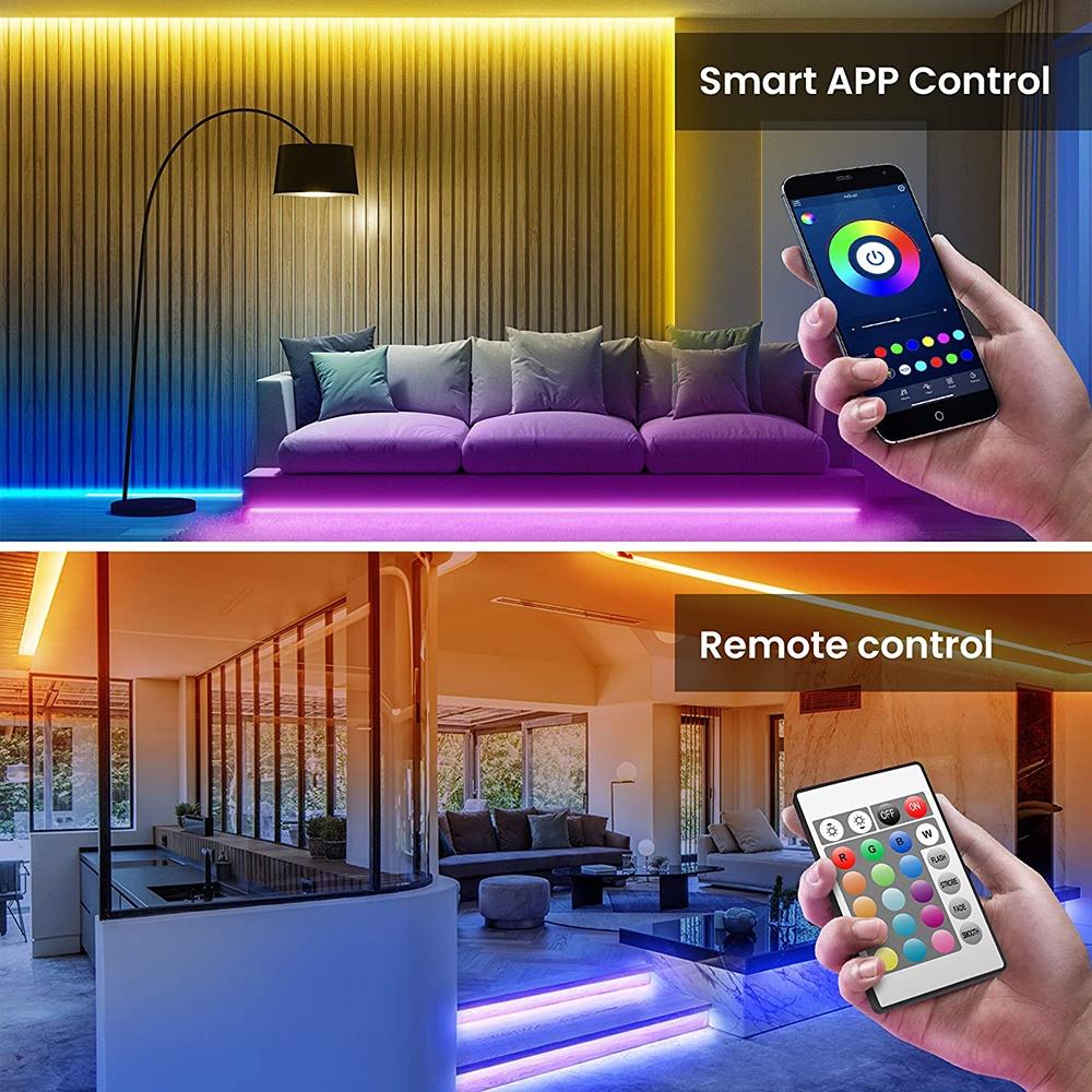 Bộ điều Khiển Bluetooth Dải đèn LED,Đèn Nền LED TV,Đèn Nền Trang Trí 5V RGB 5050 / Ánh Sáng Ban đêm / Chuỗi Phát Sáng Cho Phòng Ngủ