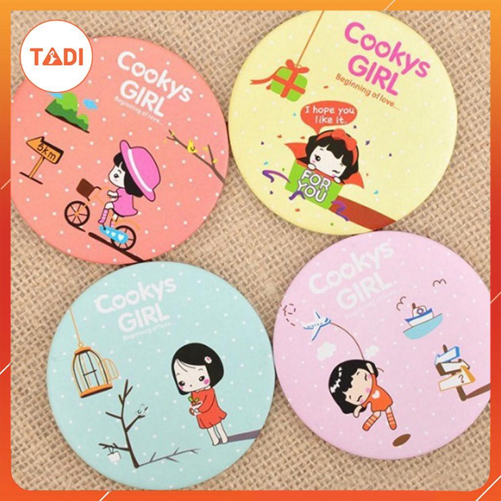 Gương mini bỏ túi siêu cute phong cách Hàn Quốc (có sẵn)