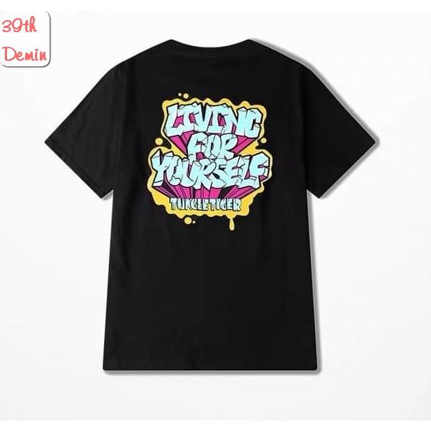 Áo thun tay lỡ NELLY COTTON LFY dáng unisex NAM NỮ form châu á GRAFFITI vui nhộn phong cách HIP HOP