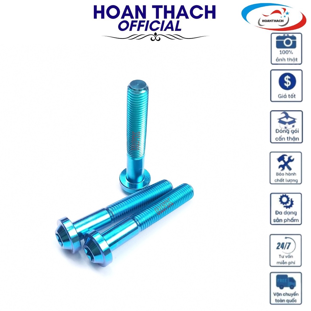 Ốc Gr5 10L60 Xanh Lục Bảo dùng cho nhiều dòng xe ,SP010881 (giá 1 con)