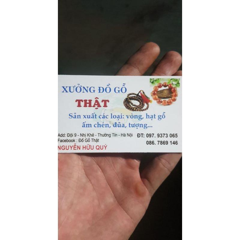 Chuỗi hạt gỗ 10 ly Vòng tay nữ gỗ CẨM LAI