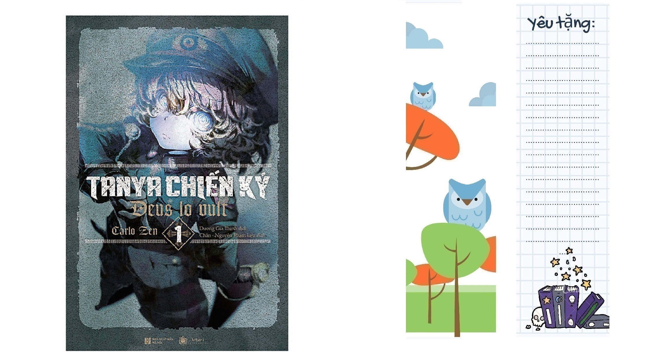 TANYA Chiến Ký - Tập 1 (Tặng Kèm Bookmark)