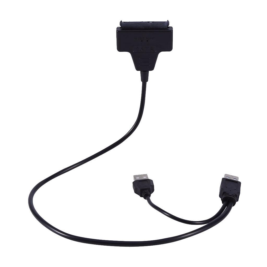 USB 2.0 to SATA Converter Adapter Cable for 2.5"Hard Drive Disk HDD Laptop