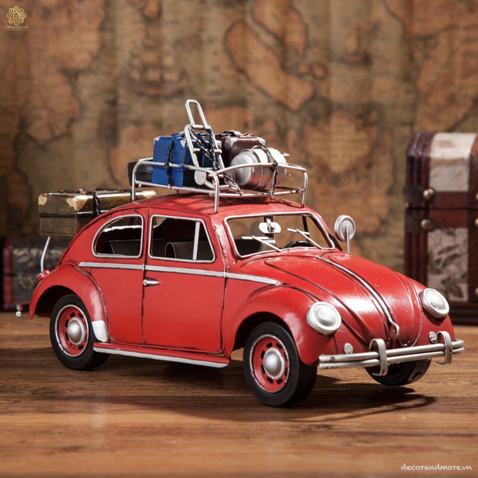 Mô Hình Xe Volkswagen Beetle Retro Hoài Cổ