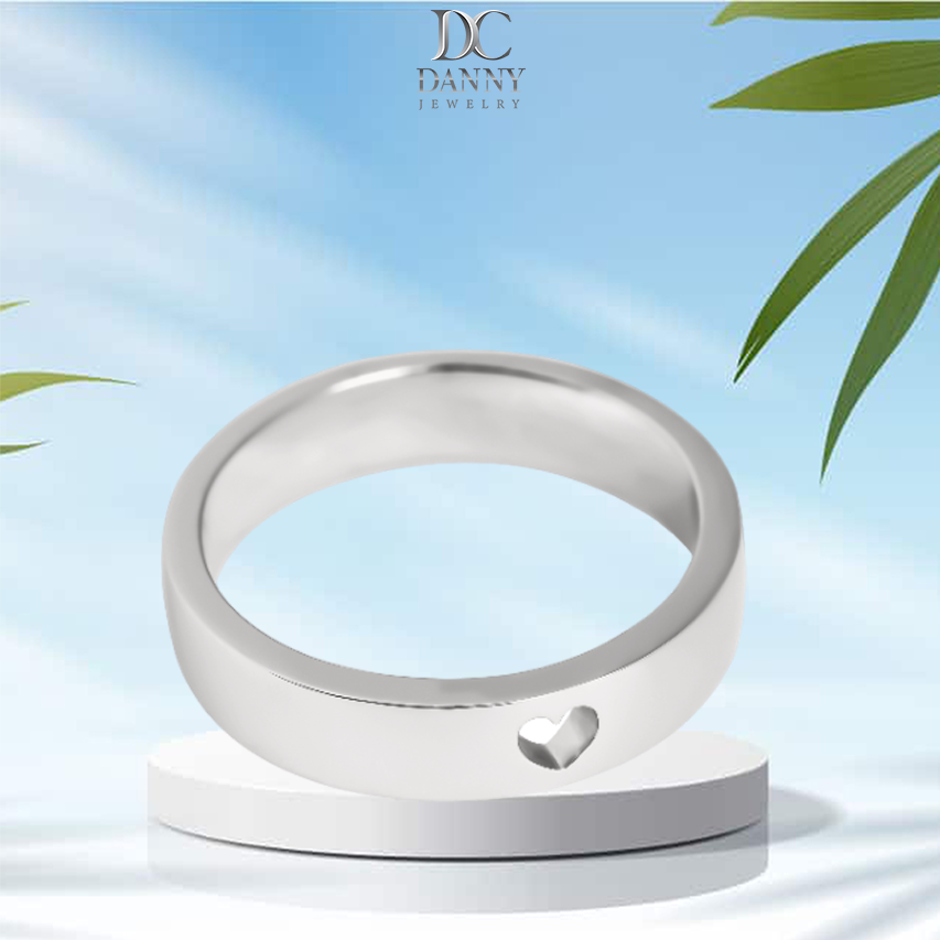 Nhẫn Nam Bạc 925 Danny Jewelry Xi Bạch Kim Cao Cấp JIOG0001