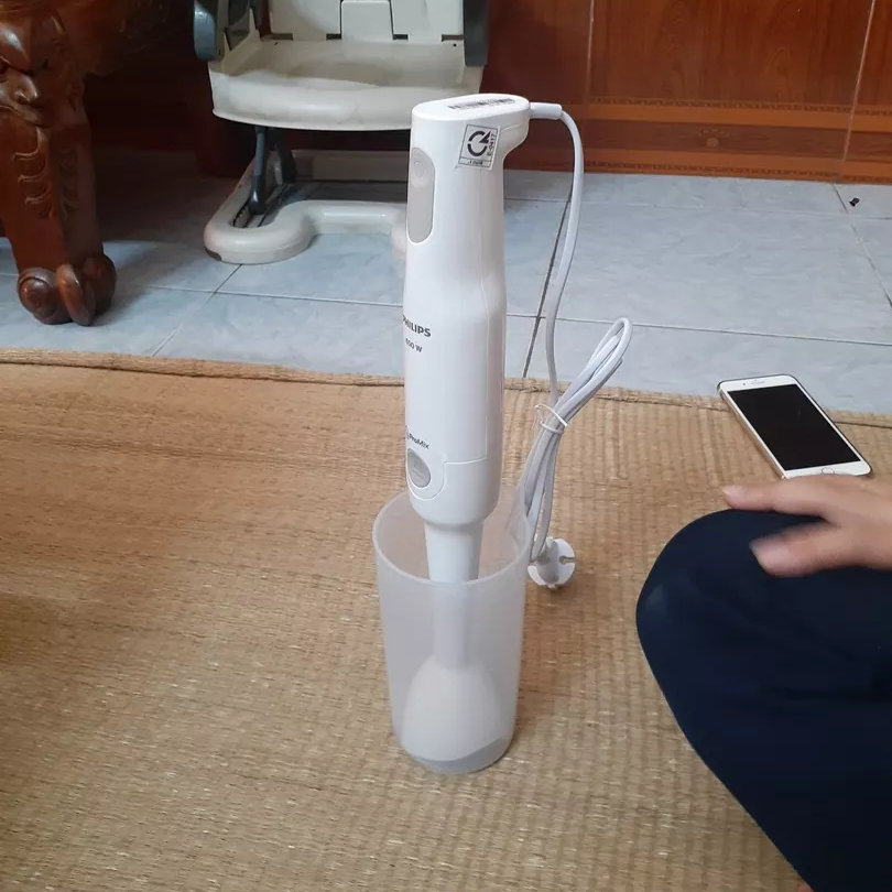 Máy xay cầm tay đa năng ProMix Philips HR2531 công suất 650W - hàng chính hãng