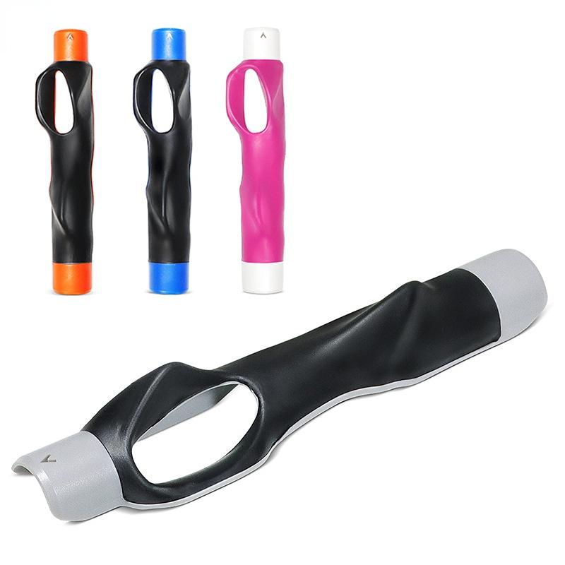 Golf Golf Grip Huấn luyện Hỗ trợ Câu lạc bộ Golf Tay cầm cho người huấn luyện xoay tay trái Color: Grey