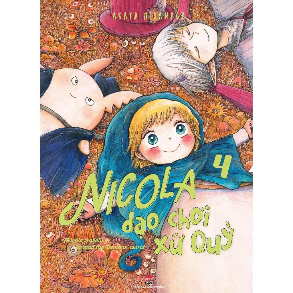 Truyện tranh - Boxset Nicola dạo chơi xứ quỷ - Trọn bộ 4 Tập - Tặng kèm 2 thẻ nhân vật - NXB Kim Đồng - 1 2 3 4